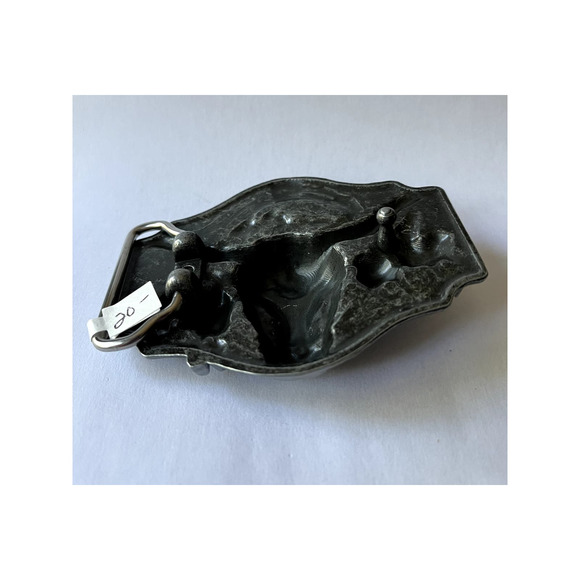 Longhorn Cattle Roundup Western Country Belt Buckle - Picture 7 of 8